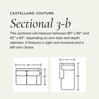 Couture Sectional Three